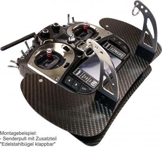 AHLtec Senderpult MZ18 & 24 HoTT PRO in Black ( KEIN Carbon! )