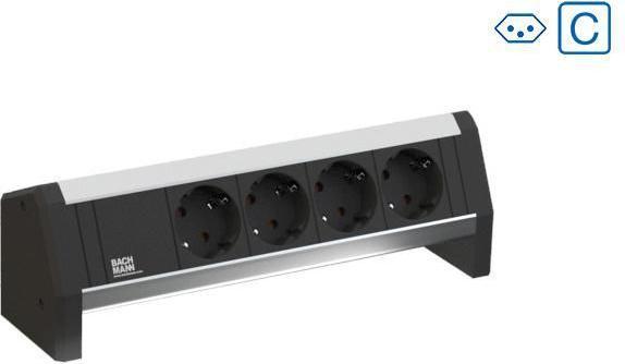 Produktbild Bachmann DESK 1 Facility System, 3xCH, 2xCustom Module, 1xFuse with GST18, Keystone (3 x, Typ 13, 1 m)