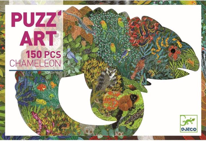 Djeco Puzz Art Chameleon (150 pieces)