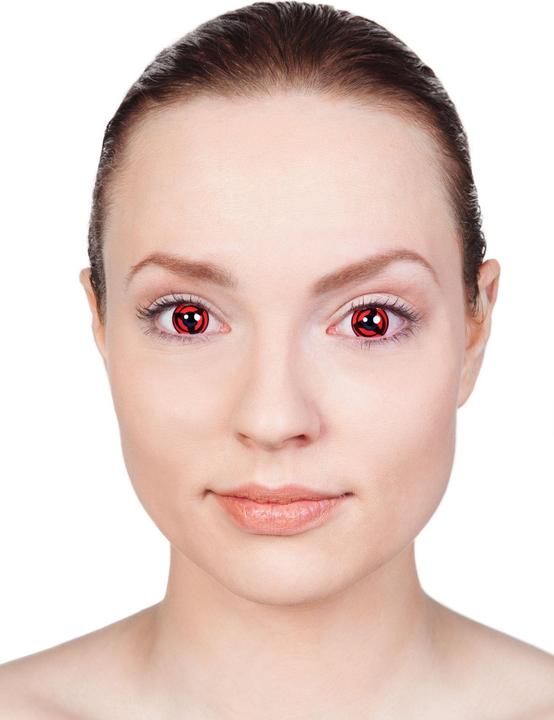 Produktbild Maskworld Kakashis Mangekyou Sharingan Kontaktlinsen (Rot)