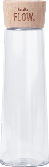 Actual product image Bulb Drinking Bottle FLOW Glass (0.54 l)