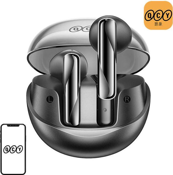 QCY TWS AilyBuds Clear T32 Headphones (black) (Wireless)