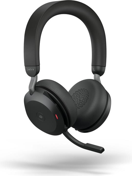 Produktbild Jabra Evolve2 75 MS Stereo + Ladestation (Kabellos, USB-A)