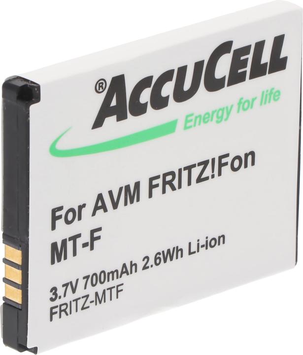 AccuCell Batterie AVM FRITZ!Fon MT-F Batterie, 312BAT016 AVM CT5 312BAT006