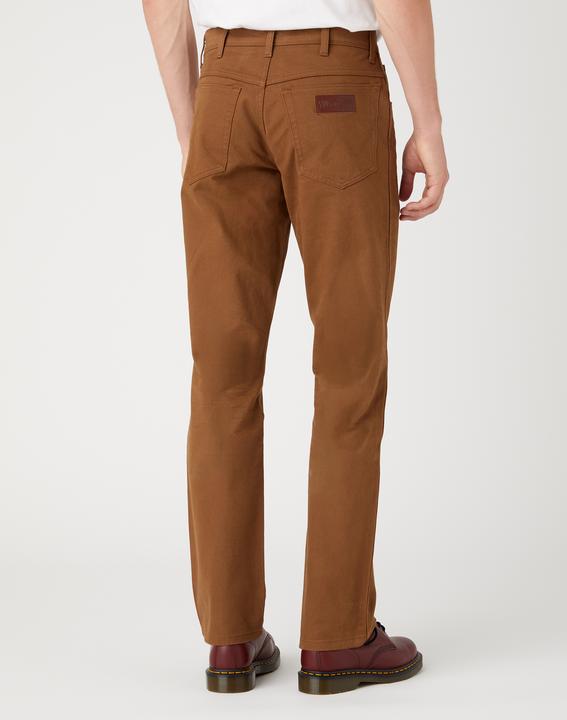 Produktbild Wrangler Texas Slim Pant Straight Fit Saddle Brown (W32/L30)