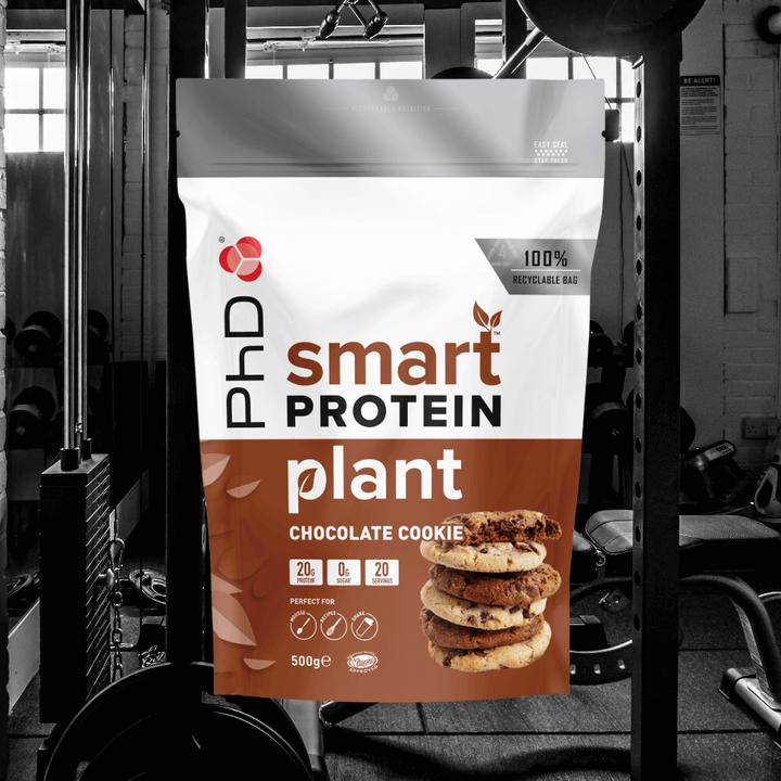 Actual product image PhD Nutrition Smart Plant Protein 500g (Chocolate Cookie, 1 pcs., 500 g)