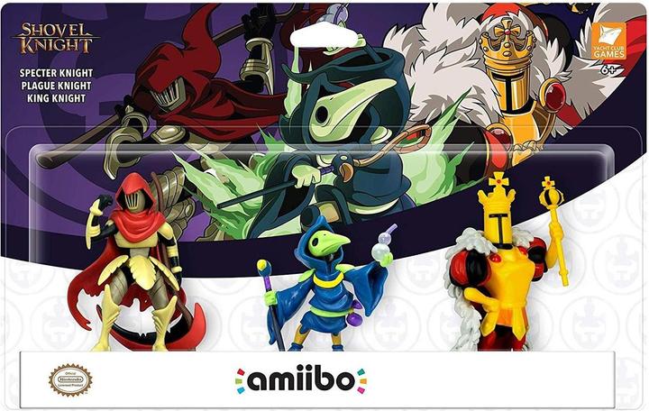 Produktbild Nintendo Amiibo Figur: Shovel Knight Triple Pack (Specter/Plague/King) (Wii U, 3DS, Switch)