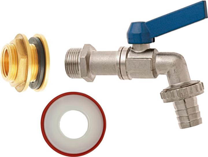 Actual product image Geka Rain barrel connection set