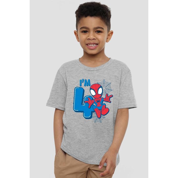 Produktbild Spiderman Cute Spidey TShirt 4. Geburtstag (140)