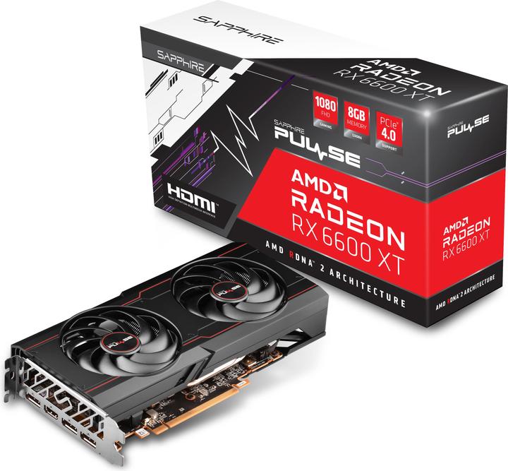 Produktbild Sapphire Radeon RX 6600 XT GAMING OC Pulse (8 GB)