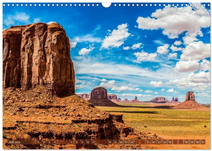 Produktbild Atemberaubendes Amerika - Die schnsten Nationalparks im Westen der USA (Wandkalender 2025 DIN A (A5, Deutsch)
