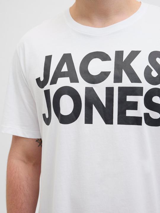 Immagine prodotto Jack & Jones Maglietta plus size con stampa logo (6XL)