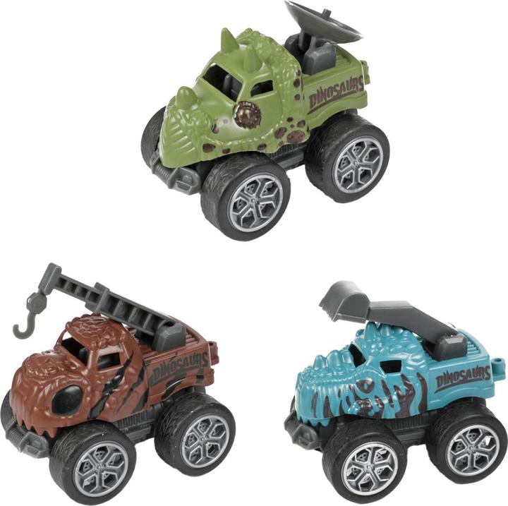 Image du produit Toi-Toys World of Dinosaurs Dino-Truck avec 3 voitures de retrait