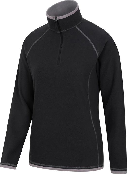 Actual product image Mountain Warehouse Womens/Ladies Montana Half Zip Fleece Top (36 D)