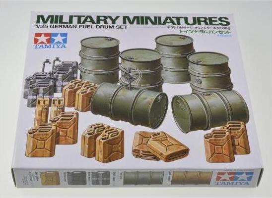 Image du produit Tamiya 1:35 Coffret diorama Tonneaux&Bidons allemands
