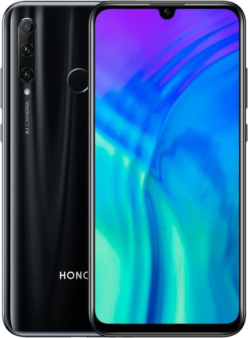Honor 20 lite (128 Go, Midnight Black, 6.21", Double SIM hybride, 24 Mpx, 4G)