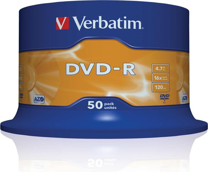 Produktbild Verbatim Dvd-R (50 x)