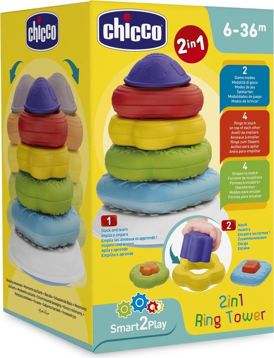 Productafbeelding Chicco 2 in 1 Ringtoren