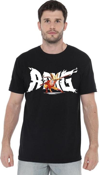 Immagine prodotto Avatar: The Last Airbender Maglietta Aang e Momo Uomo (4XL)