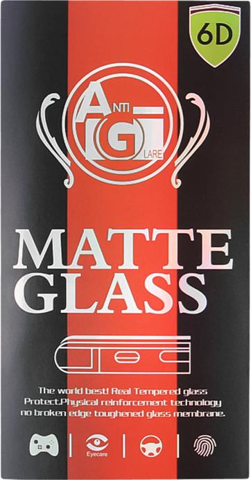 Produktbild OEM Gehärtetes Glas 6D mattiert für Oppo A78 5G / A58 5G / A58x schwarzer Rahmen (1 Stück, Oppo A58, Oppo A58x, Oppo A78)