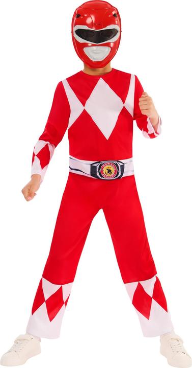 Immagine prodotto Power Rangers Bambini Red Power Ranger Costume (116)