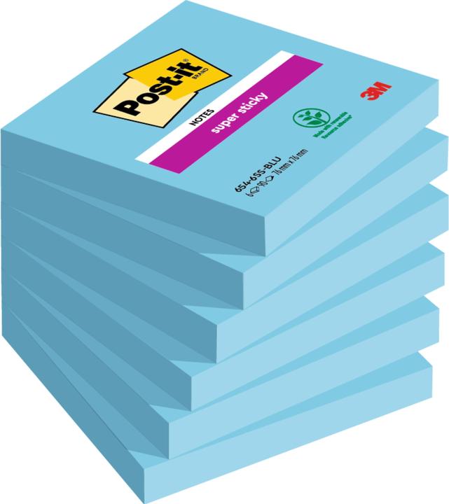 Actual product image Post-it Super Sticky (76 x 76 mm)