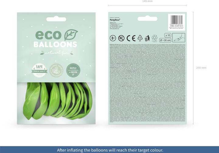 Immagine prodotto Partydeco Palloncini Eco Verde Lime Pastello (10 x)