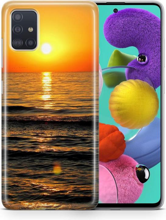 Produktbild König Design Hülle Handy Schutz für Huawei P40 Case Cover Tasche Bumper Etuis TPU Motiv Neu (Huawei P40)