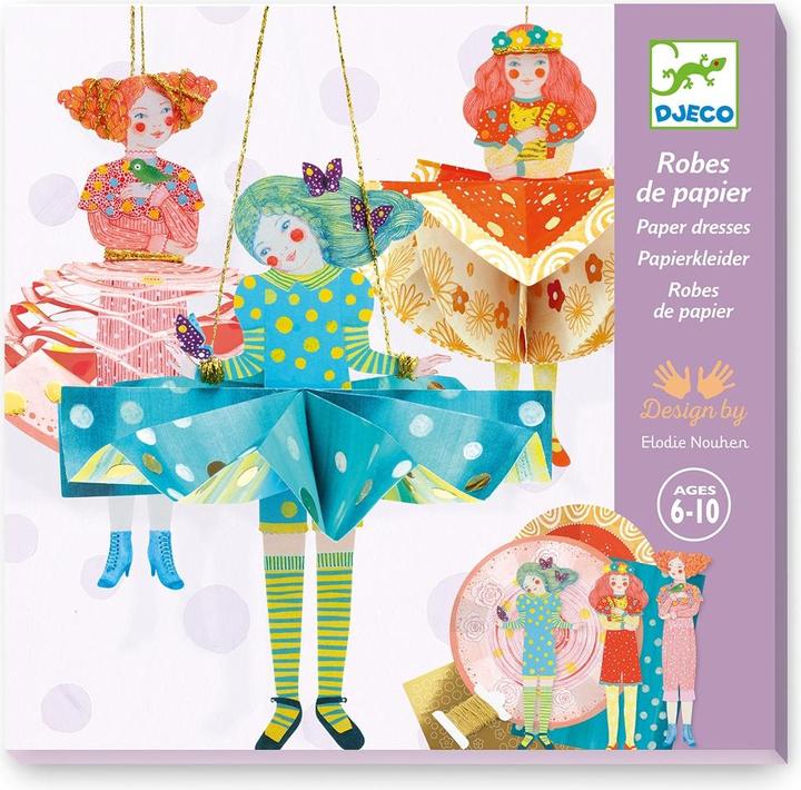 Produktbild Djeco Papierkreationen – Papierkleider
