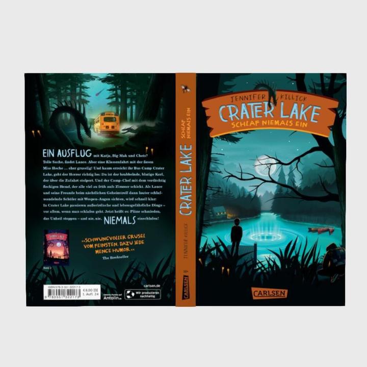 Image du produit Crater Lake: Schlaf NIEMALS ein (Crater Lake 1) (Allemand, Jennifer Killick, 2024)