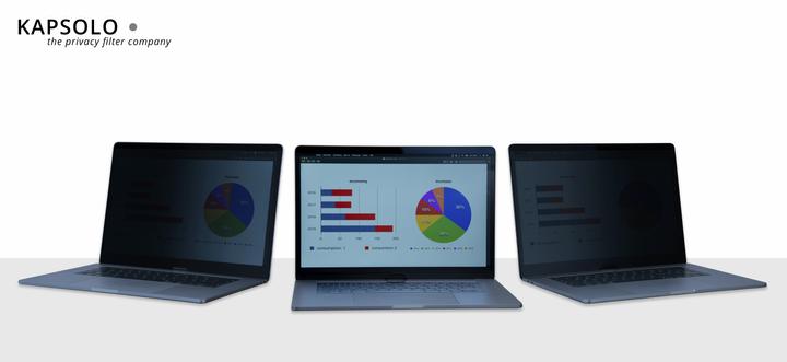 Actual product image Kapsolo 2-way privacy filter self-adhesive for HP Spectre X360 15 - Notebook - Frame (15")