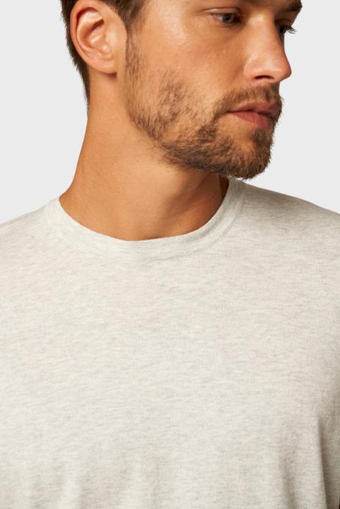 Image du produit Bellemere T-Shirt Classic Crew-Neck Cotton Cashmere T-Shirt (S)