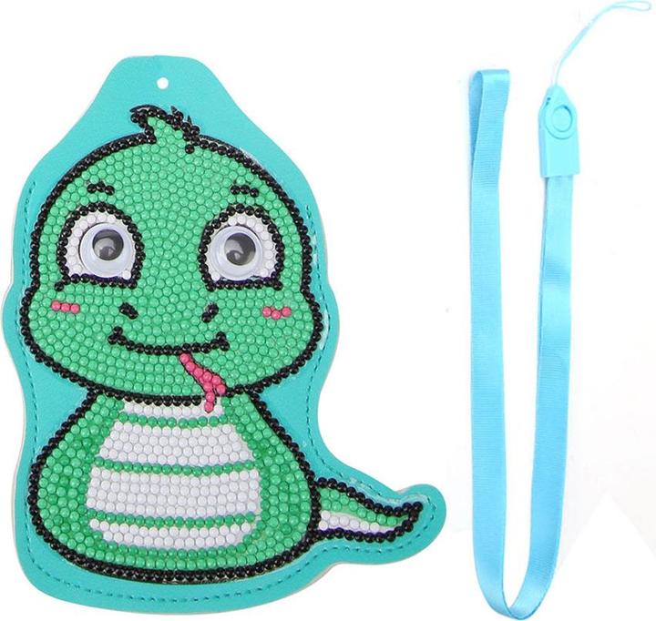 Image du produit Cover-Discount Kit de bricolage DIY strass pendentif serpent