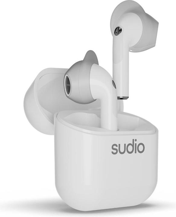 Immagine prodotto Sudio NIO - Cuffie - In Ear - Chiamate e musica - Bianco - Binaurali - Resistenti al sudore (Cablato)