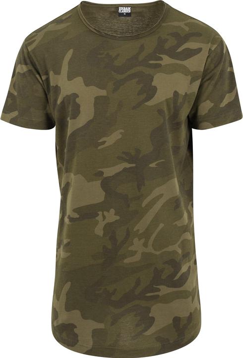 Actual product image Urban Classics Camo Shaped Long Tee (M)