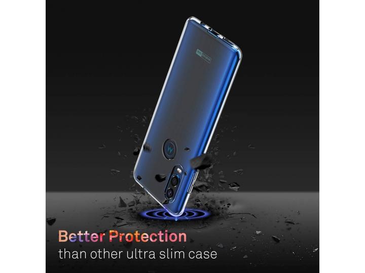 Image du produit Screenguard Motorola One Vision Etui souple en TPU transparent (Motorola One Vision)