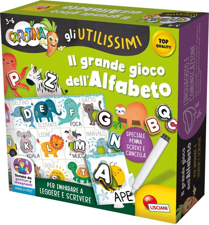Produktbild Lisciani Karotte Das Grosse Buchstabenspiel