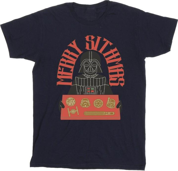 Immagine prodotto Star Wars Episode IV: A New Hope Merry Sithmas Maglietta Uomo (XL)