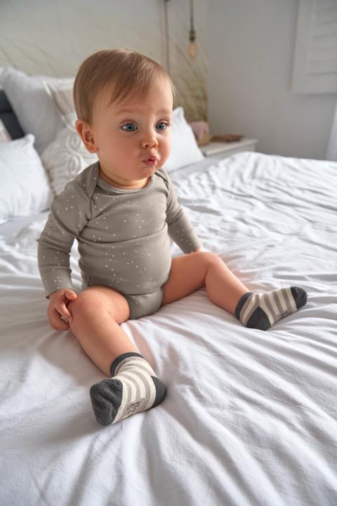 Image du produit Lässig Lot de 3 chaussettes Anthracite Taupe T. 19 - 22 (Lot de 3, 19 - 22)