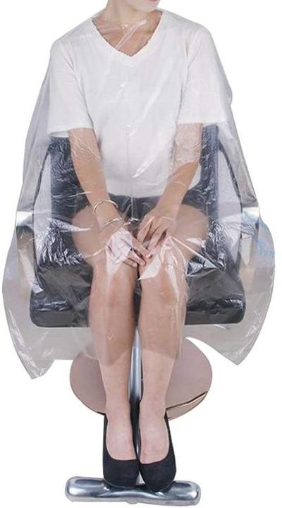 Immagine prodotto Hermex Grembiule di plastica monouso 50 pezzi. Coiffeur per parrucchieri