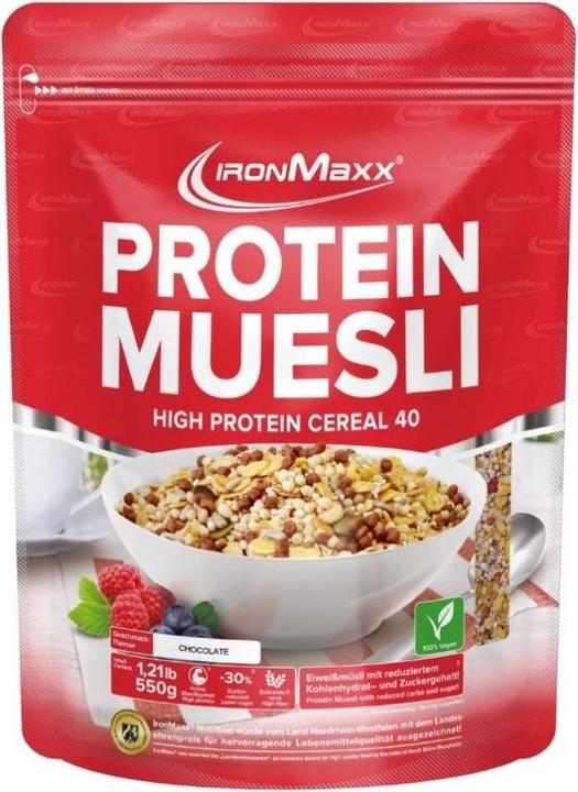 Actual product image IronMaxx Protein muesli (550g bag) (550 g)