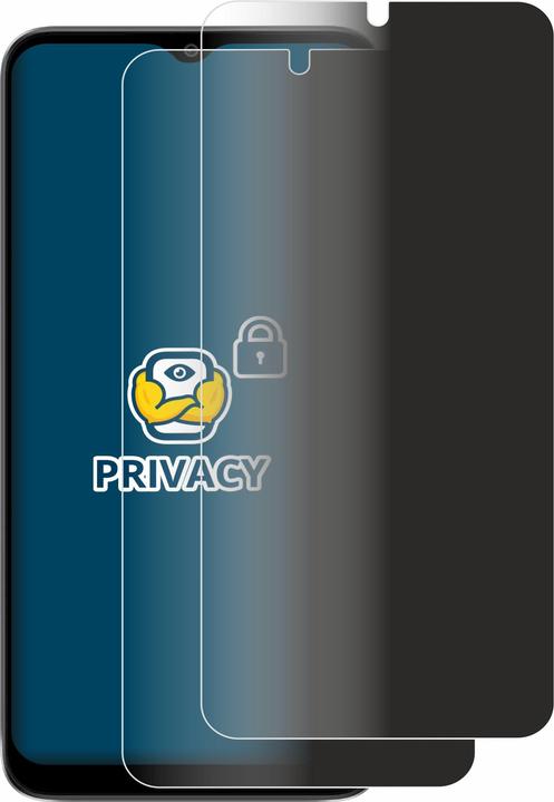 Produktbild BROTECT Sichtschutzfolie Anti-Spy Privacy Folie Blaulicht-Schutz (2 Stück, Motorola Moto E13)