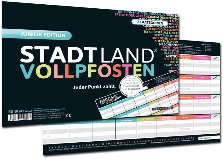 Immagine prodotto Denkriesen Stadt Land Vollpfosten - Ogni punto è importante (Tedesco)