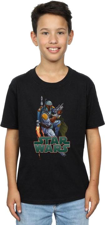 Image du produit Star Wars - T-shirt BOBA FETT FIRED UP - Garçon (116)