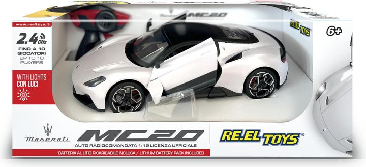 Produktbild Re.Eltoys MASERATI MC20 Sc.1:12 - RC 2.4GHz - with front and rear lights - Realistic interiors 2 assorted colo