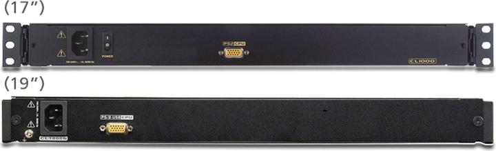 Produktbild Aten 17" TFT KVM Konsole für 1HE Rack