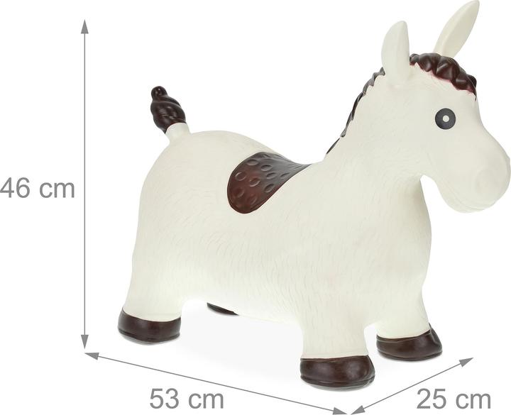 Immagine prodotto Relaxdays Cavallo gonfiabile