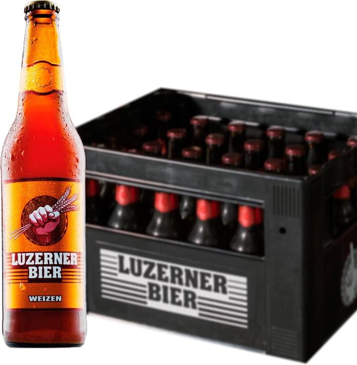 Image du produit Luzerner Caisse de bière WEIZEN / (20 x 50 cl)