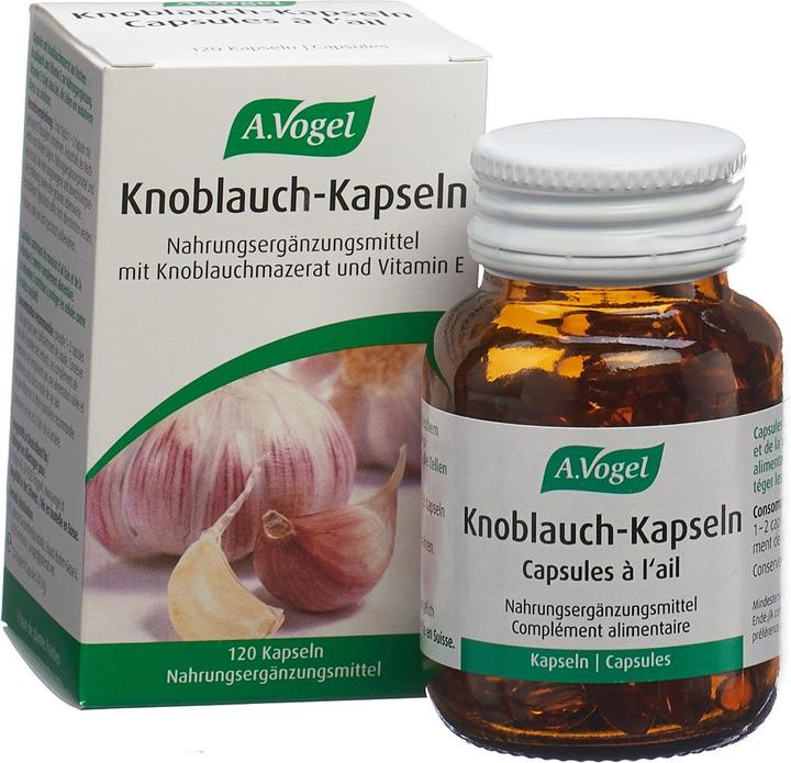 Produktbild A. Vogel Knoblauch Kapseln Kaps (120 Stück, Kapseln, 150 g)