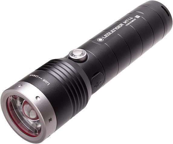 Actual product image Ledlenser MT14 hand-held spotlight black, silver (15.10 cm, 1000 lm)